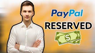 Dar viena nemaloni PayPal'o išdaiga. PayPal Reserved Money | #PayPal 8