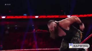 Big Show KO Punches  to Braun Strowman