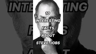 10 Interesting Facts About Steve Jobs #top #top10 #amazingfacts #interestingfacts #stevejobs  #trend