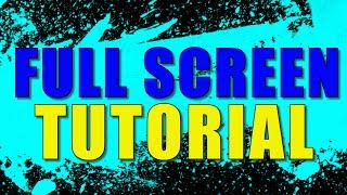 How to use Full Screen in Premiere Pro | Beginner Tutorial