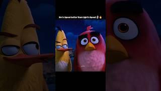 Chuck's Speed is better than Light's Speed  | Angry birds edit | #edit #shorts  |