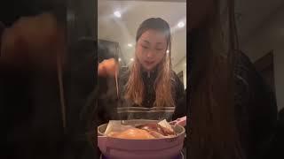 Korean Stuffed Squid #koreanfood #mukbang #seafood