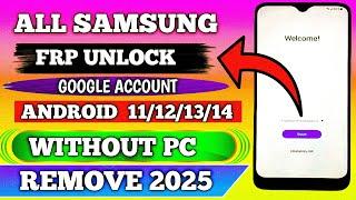 2025 New Method  | All Samsung FRP Bypass Android 12/13/14 || No Need TalkBack No Pc !