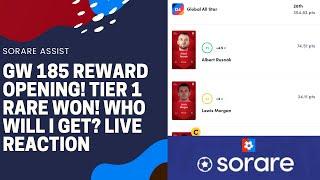 GW 185 Reward opening! Tier 1 Rare WON! Who will I get? LIVE reaction