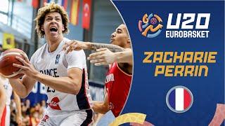 Zacharie Perrin  | Player Highlights | FIBA U20 EuroBasket 2024