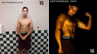 Kevin Ramos 1 year Natural Transformation 15-16