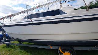 Macgregor 26x Boat - Tour and Walkaround - Headroom, Comfort Review and Comparison to 26s #1