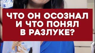 Что он осознал и что понял в разлуке?