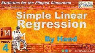 How to do Simple Linear Regression by Hand (14-4)