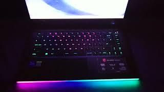 msi ge66 raider | mystic light in night period