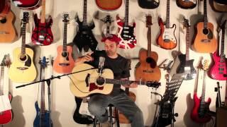 Taylor 110e Review w/ "Your Love Never Fails" demo - at allenmusicshop.com