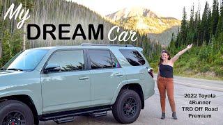 I Bought My Dream Car! (2022 Toyota 4Runner TRD Off Road Premium in Lunar Rock)