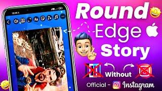 Reel Share Like iPhone Without PNG & App  Round Edge Without Honista iphone Story Instagram