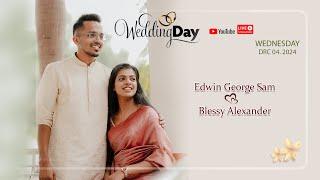 Wedding Live: Edwin George Sam & Blessy Alexander