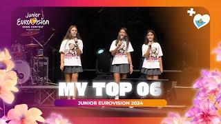 Junior Eurovision 2024  | MY TOP 6 (NEW: )