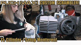 Puch Maxi Project | Scrambler | 11 70CC Monteren met Zus?