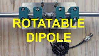 Easy Build: 20m Half-Wave Rotatable Dipole Antenna