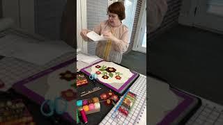 Corn Wagon Quilt Company - Wool Applique Demonstration.