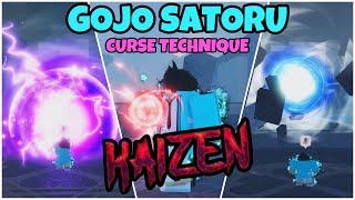 GOJO CURSE IS FINALLY HERE !! NEW CURSE TECHNIQUE SHOWCASE !!!  |  Kaizen ROBLOX