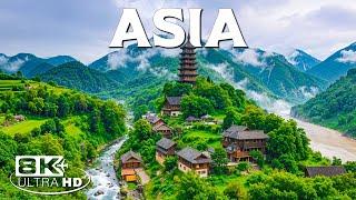Wonders of Asia | The Most Breathtaking Temples, Cities, and Landscapes | Travel 8K UHD Video