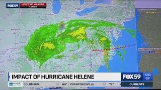 The impacts of Hurricane Helene across Indiana