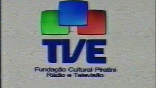 Vinheta - TVE RS (1998)