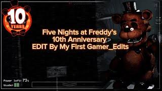 FNAF 10th Anniversary |(#Edit)| | Afraid of the Dark - @TryHardNinja | (Read Description)