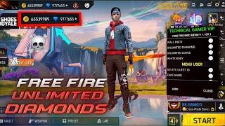 FREE FIRE NEW MOD MENU || UNLIMITED DIAMOND HACK || FF MOD MENU APK