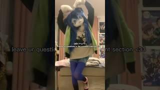 q&a :} #furry #kigurumi #prosekai #mikuhatsune #kigurumimask #fypシ゚ #cosplaygirl #anime #alterhuman