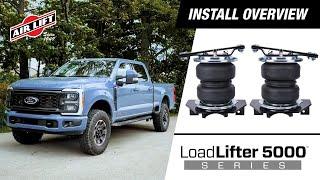 Air Lift Install 57354: Ford F-350/250 4WD SRW - LoadLifter 5000 - 2023-2025