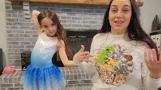 Review of Ballet Leotard with Tutu Skirt for Girls Dance Gymnastics Toddlers Sparkly Snowflake