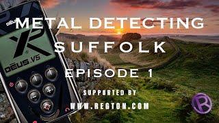 XP DEUS ON A ROMAN PERMISSION IN SUFFOLK - METAL DETECTING UK