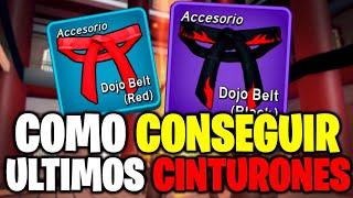 COMO CONSEGUIR ULTIMOS CINTURONES DOJO EN BLOX FRUITS