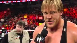 Jack Swagger w/ Uncle Zeb Colter vs Zack Ryder - WWE Raw 2/11/13