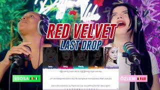 Red Velvet 레드벨벳 - Last Drop reaction