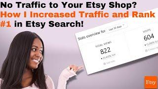 Get Your Etsy Listing to Rank on the First Page of Etsy Search (#1 spot) | New Etsy Shop Tips