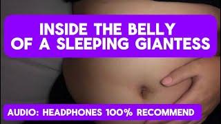 Your Inside the belly of a sleeping giantess(vore)