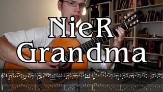 Grandma・NieR Replicant・fingerstyle guitar tab