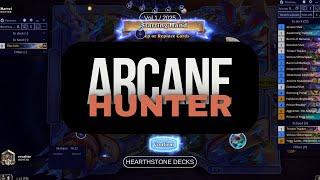 Best Deck In Game Right Now! 100% Winrate | Arcane Hunter Is OP | Hearthstone Decks