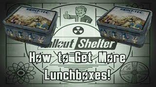 Get More Lunchboxes | Fallout Shelter Tutorial