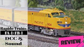 Review: Rapido HO Alco FA1+FB1 DC/DCC ESU LOKSound - Ultimate Review & Guide!