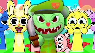 Sprunki HAPPY TREE FRIENDS got SCARY.. (FLIPPY)