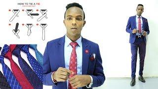 HOW TO TIE A TIE DAAWO SIDA LOO XIRO TAAYGA