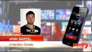 CFL Punter Josh Bartel Phone Interview in lead up to Grey Cup 101 Final 2013