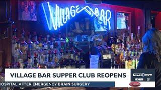 Village Bar reopens months after tornado