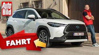 Toyota Corolla Cross (2022) | So fährt Toyotas neues Vollhybrid-SUV | Erste Fahrt mit Holger Preiss