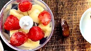 Sugar-free ice cream! in 5 minutes from two ingredients! Is it that easy? Watch and see for yourself