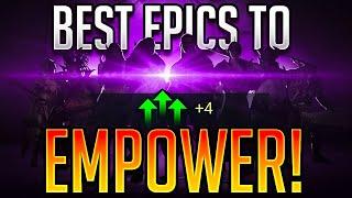 DONT EMPOWER TRASH EPICS! | Raid: Shadow Legends