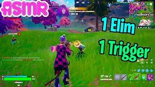 ASMR Gaming  Fortnite Solo 1 Elim = 1 Trigger Word Relaxing Controller Sounds Whispering 