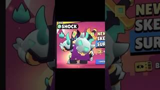 Surge new skin is fire  | Skeletal Surge | Surge | Brawl stars | Bs | Cosmic Shock | #shorts